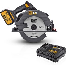 Cat DX53 18VOLT 4.0AH 185MM Kömürsüz Profesyonel Daire Testere