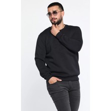 Mishar İtalia Erkek Bisiklet Yaka Şardonlu Üç Iplik Sweatshirt