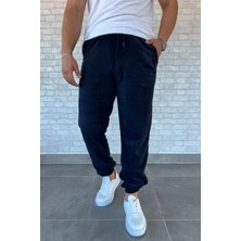 Mishar İtalia Erkek Bel ve Paça Lastikli Polar Eşofman Altı