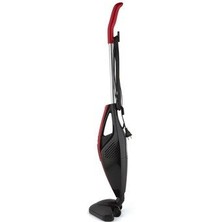 King Bold Plus K-368P Siyah-Bordo Dik Süpürge