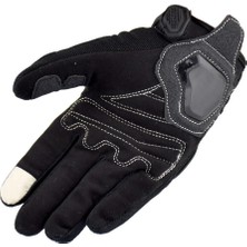 Pengfushop5 SU10 Siyah Stil Xxl Suomy Eldiven Nefes Yaz Motosiklet Eldivenleri Darbeye Dayanıklı Tam Parmak Bisiklet Guantes Moto Luvas Motokros Motosiklet Eldivenleri (Yurt Dışından)