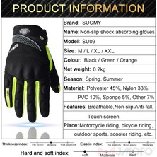 Pengfushop5 SU09TURUNCU Stil L Beden Suomy Yeni Tasarım Motosiklet Eldivenleri Yarış Luva Motoqueiro Guantes Moto Motocicleta Luvas De Moto Bisiklet Motokros Eldiveni (Yurt Dışından)