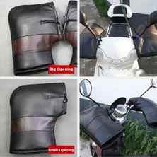 Pengfushop5 No.2 Tarzı Su Geçirmez Kış Pu Deri Motosiklet Tam Parmak Eldiven Koruyucu Dişli Yarış Pit Bike Sürme Motosiklet Moto Motokros (Yurt Dışından)