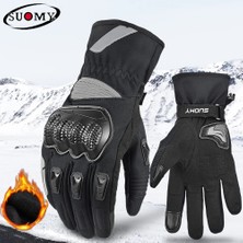 Pengfushop5 Wp-02 Kırmızı Kış Stili M Beden Suomy Motosiklet Eldivenleri Kış Sıcak Moto Eldivenleri Motosiklet Guantes Dokunmatik Ekran Gant Moto Sürme Eldivenleri 100% Su Geçirmez Rüzgar Geçirmez (Yurt Dışından)