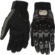 Pengfushop5 Gri Stil Xxl Pro-Bıker Motosiklet Eldivenleri Tam Parmak Motokros Kir Yarışı Offroad Atv Sürme Scooter Guantes Motocicleta Moto Eldiven MCS01C (Yurt Dışından)