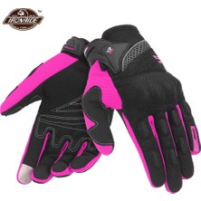 Pengfushop5 A30-YEŞIL Stil L Beden Yaz Guantes Moto Nefes Alabilir Örgü Motosiklet Eldivenleri Dokunmatik Ekran Off Road Motosiklet Sürme Eldivenleri 5 Renk (Yurt Dışından)