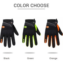 Pengfushop5 A30-YEŞIL Stil L Beden Yaz Guantes Moto Nefes Alabilir Örgü Motosiklet Eldivenleri Dokunmatik Ekran Off Road Motosiklet Sürme Eldivenleri 5 Renk (Yurt Dışından)