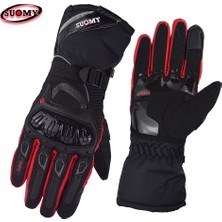 Pengfushop5 Beyaz Stil Xxl Suomy Kış Sıcak Motosiklet Eldivenleri 100% Su Geçirmez Rüzgar Geçirmez Motokros Moto Guantes Dokunmatik Ekran Kayak Sürme Motokros Eldivenleri (Yurt Dışından)