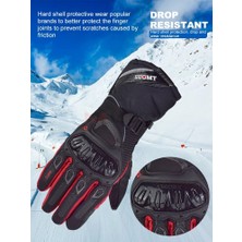 Pengfushop5 Beyaz Stil Xxl Suomy Kış Sıcak Motosiklet Eldivenleri 100% Su Geçirmez Rüzgar Geçirmez Motokros Moto Guantes Dokunmatik Ekran Kayak Sürme Motokros Eldivenleri (Yurt Dışından)