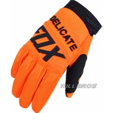 Pengfushop5 Turuncu Tarzı M Beden Motokros Dirtpaw Yarış Eldivenleri Mx Dirt Bike Narin Fox Guantes Atv Off Road Utv Dağ Bisikleti Bisiklet Luvas Erkekler Için (Yurt Dışından)