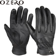 Pengfushop5 Sarı Stil Xl Beden Ozero Erkek Dokunmatik Ekran Eldiven Deri Motosiklet Eldiven Açık Spor Tam Parmak Bisiklet Dağ Bisikleti Guantes Moto Eldiven (Yurt Dışından)