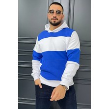 Mishar İtalia Kapüşonlu Üç Iplik Şardonlu Erkek Sweatshirt