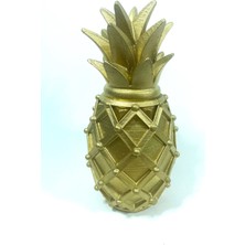 Ciyu Ananas Dekoratif Obje Gold Renk