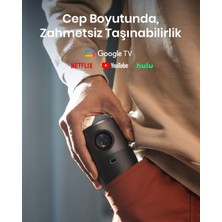 Anker Nebula Capsule Air Dünyanın En Küçük Google Tv Projeksiyon Cihazı - Siyah - D4112