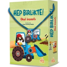 Hep Birlikte!-Okul İnşaatı (Kitap ve Oyun Seti)