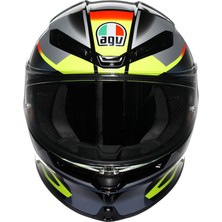 Agv Kask/k6 S E2206 Mplk Erazer Black/red Yellow Fluo M0186