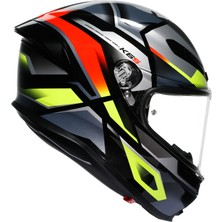 Agv Kask/k6 S E2206 Mplk Erazer Black/red Yellow Fluo M0186