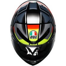 Agv Kask/k6 S E2206 Mplk Erazer Black/red Yellow Fluo M0186
