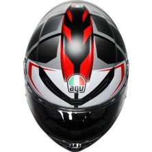 Agv Kask/k6 S E2206 Mplk Karve Matt Black White Red Configuration