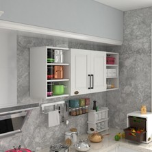 Kenz Life Kenzlife hazır mutfak dolabı domates90 byz mod1 90*160*32 mebran kapak suntalam gövde