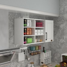 Kenz Life Kenzlife hazır mutfak dolabı nane60 byz mod1 60*120*32 mebran kapak suntalam gövde