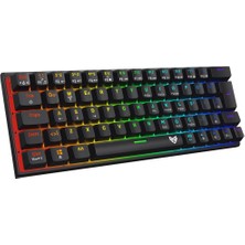 Blueforce Runner Rgb Mekanik Gaming Oyuncu Klavyesi Blue Switch Q Siya