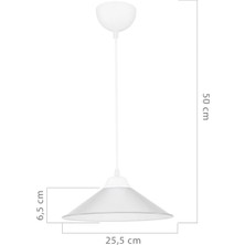 NZL Lighting Sarkıt Avize Şeffaf Renkli Yatak Odası Avize Salon Avize Mutfak Avize ve Koridor Avize