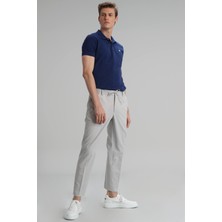 Lufian Laon Spor Polo Erkek Tişört Siyah