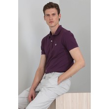 Lufian Laon Spor Polo Erkek Tişört Siyah