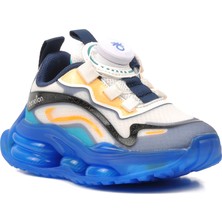 Benetton Beyaz-Mavi Çocuk Spor Ayakkabı