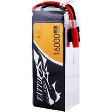 Tattu 16000mAh 22.2V 15/30C 6S1P Lipo Batarya