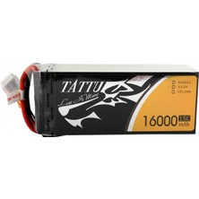 Tattu 16000mAh 22.2V 15/30C 6S1P Lipo Batarya