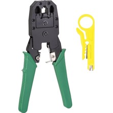 Rj-45/ Rj-11/ Rj-12 Jack Sıkma Pensesi Kablo Soyucu