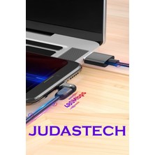 Judas J4 Micro Usb 180 Derece 3A Şarj Kablosu -2mt