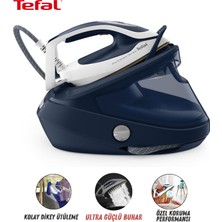 Tefal 8 Bar Yüksek Basınç Teknolojili Premium Buhar Kazanlı Ütü, Dikey Ütüleme, Anti-Kireç Sistemi, Onerous Lambader Hediye