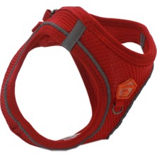 Pawstar Air-Mesh Red Köpek Göğüs Tasması