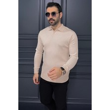 Mishar İtalia Erkek Polo Yaka Triko Kazak