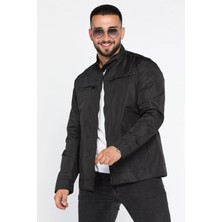 Mishar İtalia Erkek Astarlı Fermuarlı Mevsimlik Mont