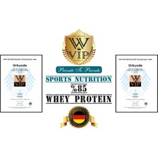 W Vıp Whey Protein Tozu (Bcaas + Glutamine Ilaveli) 33 gr x 30 Saşe Special Kutu