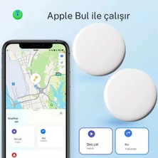 Akıllı Takip Cihazı Airtag Gps Ios Android Uyumlu Taşınabilir Takip Cihazı Bul Uygulama Aırtag