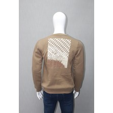 Bisiklet Yaka 3 Iplik Şardonlu Sweatshirt