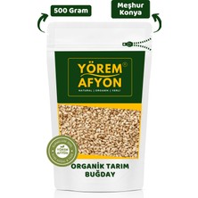 Yörem Afyon Meşhur Konya Yeni Mahsul Organik Tarım Buğday, Emmer | 500gr.