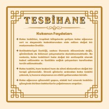 Tesbihname Sistemli Beyaz Mine Dolgulu Pirinç Sarmal Küre Kesim Kuka Tesbih