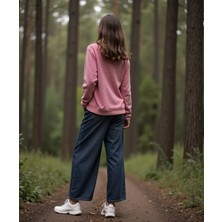 Enzim Jeans Kadın  Pamuk Wide Leg Baggy Jeans