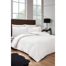 Özdilek Ornament Çift Kişilik Jakarlı Saten Nevresim Takımı