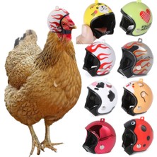 Huoxun Shop A No.5 Tarzı Komik Evcil Hayvan Koruyucu Kask Tavuk Kaskı Abs Oyuncak Küçük Kep Kuş Plastik Koruyucu Kask Pet Malzemeleri Kostüm Yeni 4x4.5 (Yurt Dışından)