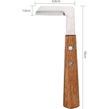 Huoxun Shop A 2 Adet Düz Stil Yaklaşık 22CM 2 Parça Çift Kenarlı Veteriner Koyun Keçi Domuz Kastrasyon Ayak Bakımı Tırnak Bıçak Makası Sağ El Kullanımı Inek At Tırnak Bakımı Tarım Hayvancılık Ürünü (Yurt Dışından)