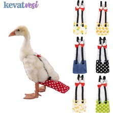 Huoxun Shop A Yeşil Stil M Beden Ayarlanabilir Pet Bez Bebek Bezi Yıkanabilir Pet Bezi Kümes Hayvanı Giyim Meyve Desenli Ördek Bezi (Yurt Dışından)