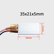 Huoxun Shop A 170 Santigrat Derece Tarzı 24V Alüminyum Saç Kurutma Makinesi Bukle Isıtıcısı 35*21MM Sabit Sıcaklık Termistör Hava Isıtma Sensörü (Yurt Dışından)