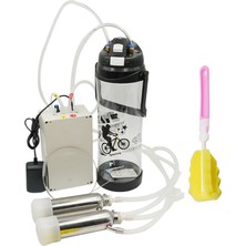 Huoxun Shop A Keçi Stili Için Tüpler 3l Keçi Koyun Inek Için 3l Elektrikli Darbe Süt Sağma Makinesi Otomatik Vakum Pompalı Sağım Makinesi Çift Başlı Darbe Sağıcı Aracı (Yurt Dışından)